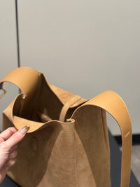 SL Large Suede Hobo Bag