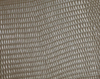 CC Calfskin Lizard Embossed Clutch