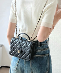 CC Flap Bag with Top Handle