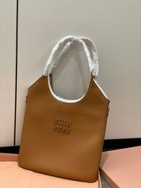 MIU M Ivy Leather Bag