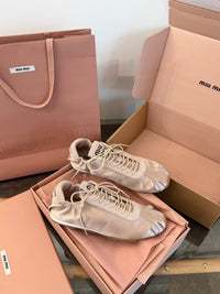MIU M Plume Sneakers