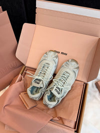 MIU M Plume Sneakers