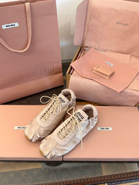 MIU M Plume Sneakers