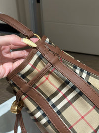 BUR Check Bucket Bag