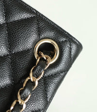 CC Caviar Mini Bucket Bag