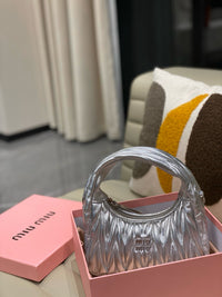 MIU M Mini Hobo Bag