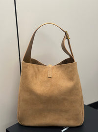 SL Large Suede Hobo Bag