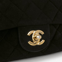 CC Mini Flap Black Velvet