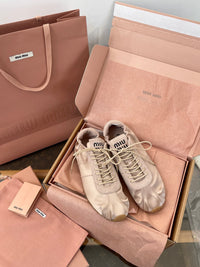 MIU M Plume Sneakers