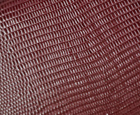 CC Calfskin Lizard Embossed Clutch