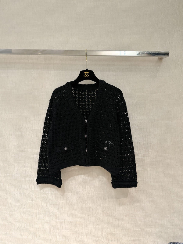 CC Crochet Knit Cardigan