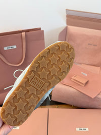 MIU M Plume Sneakers