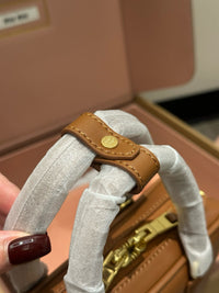 MIU M Leather Bag