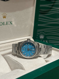 ROLX Oyster Perpetual 31 Tiffany Blue