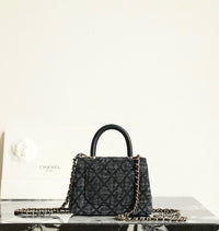 CC 26P Quilted Handle Clutch