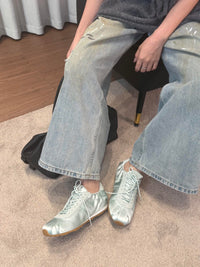 MIU M Plume Sneakers