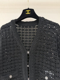 CC Crochet Knit Cardigan