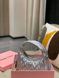 MIU M Mini Hobo Bag