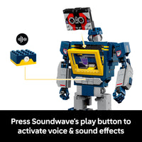 LEGO Icons Transformers Soundwave Set 10358