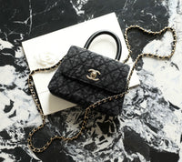 CC 26P Quilted Handle Clutch