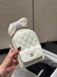 CC Mini Backpack White
