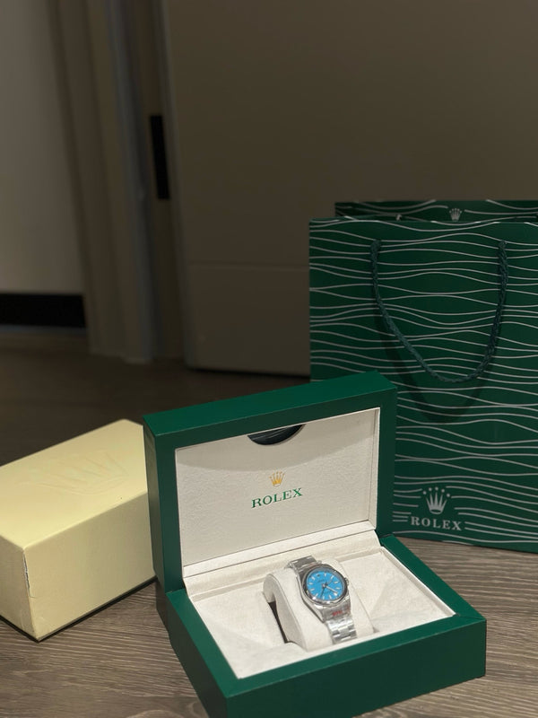 ROLX Oyster Perpetual 31 Tiffany Blue