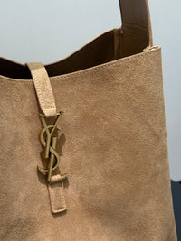 SL Large Suede Hobo Bag