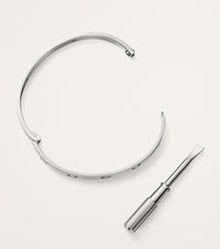LOVE Classic White Gold Bracelet