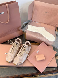 MIU M Plume Sneakers