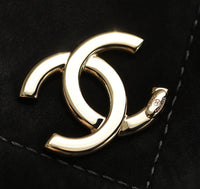 CC Velvet Clutch Bag