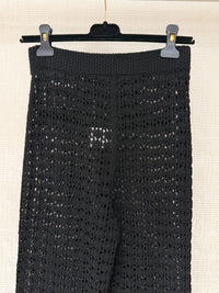 CC Crochet Knit Trousers