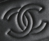 CC Caviar Quilted Large Vanity Pouch