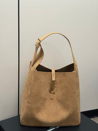 SL Large Suede Hobo Bag