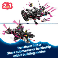 LEGO DREAMZzz 2in1 Nightmare Shark Submarine Toy 71500