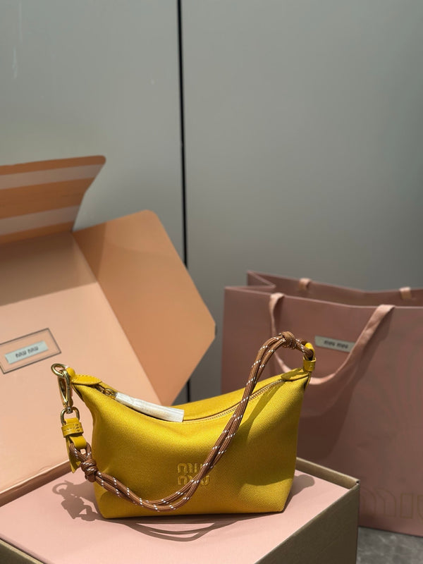MIU M Gabardine Pouch
