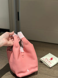 RL Polo Play Small Leather Crossbody Tote