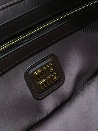 MIU M Leather Bag